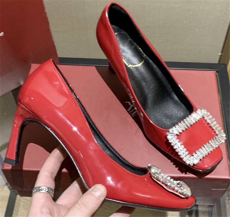 Fashion Sandals Womens Red High Heels Slippers Ladies Luxury Brand Shoes Leather Rubber Dress Shoe, Black
Fashion Sandals Womens Red High Heels Slippers Ladies Luxury Brand Shoes Leather Rubber Dress Shoe, Black