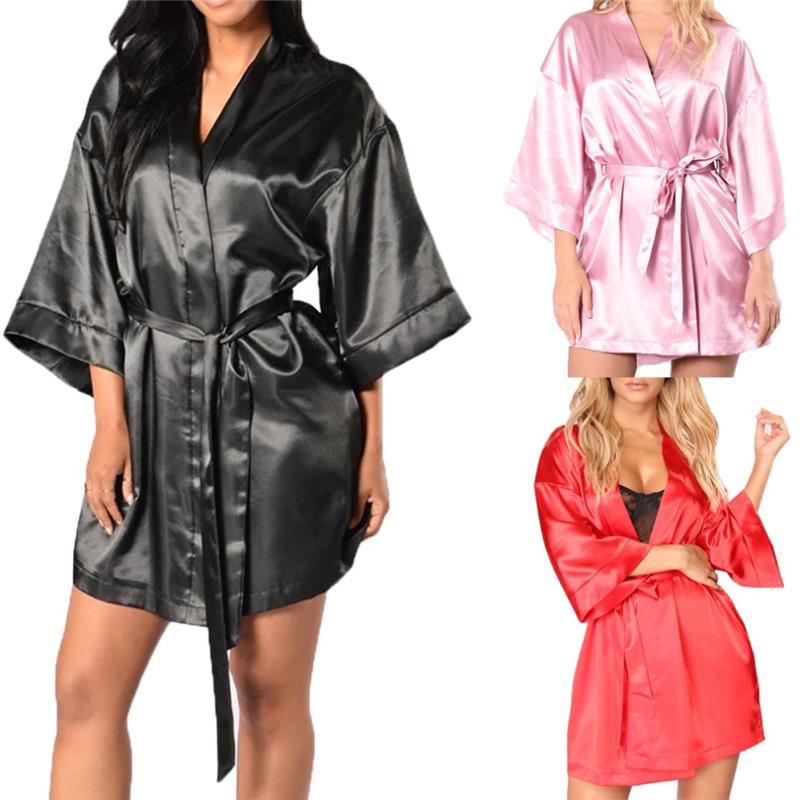 Bras Sets Bathrobe Robes 2021 Women Sexy Silk Kimono Dressing Gown Babydoll Lace Lingerie Bath Robe Nightwear Sleepwear A20, Black
Bras Sets Bathrobe Robes 2021 Women Sexy Silk Kimono Dressing Gown Babydoll Lace Lingerie Bath Robe Nightwear Sleepwear A20, Black
