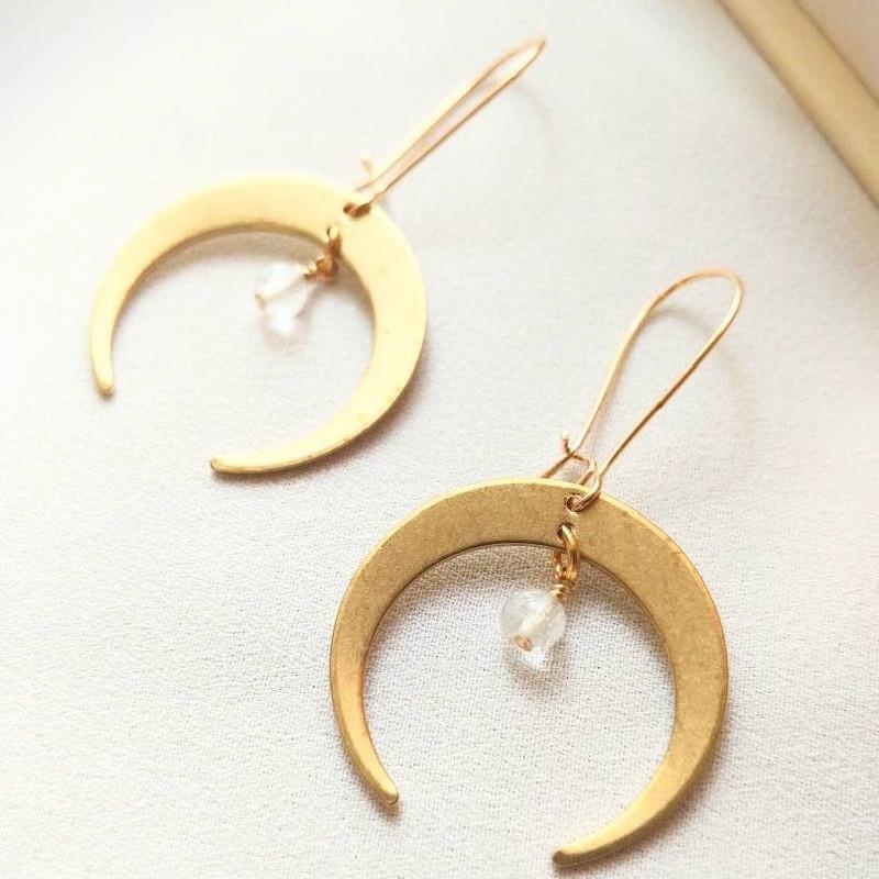 Dangle & Chandelier Witch Brass Moon Crescent Earrings Gold Tone Celestial Astronomy Boho Hippies Jewelry Women Gift For Her Beautifu Fashio
Dangle & Chandelier Witch Brass Moon Crescent Earrings Gold Tone Celestial Astronomy Boho Hippies Jewelry Women Gift For Her Beautifu Fashio