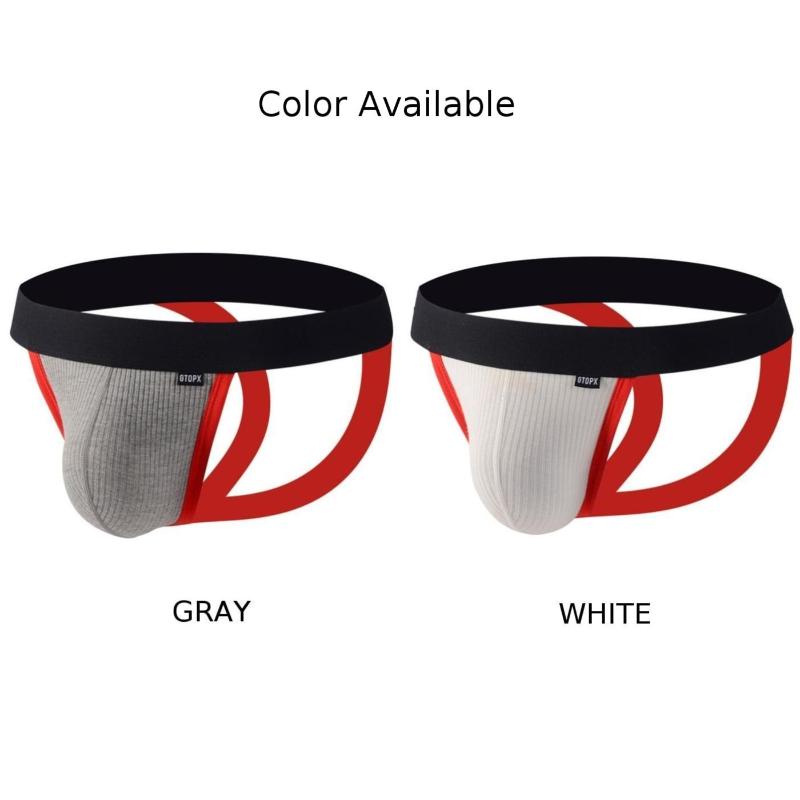 Men Underwear Jock Strap Athletic Sports Jockstraps Underpants Thong Breathable Jockstr
