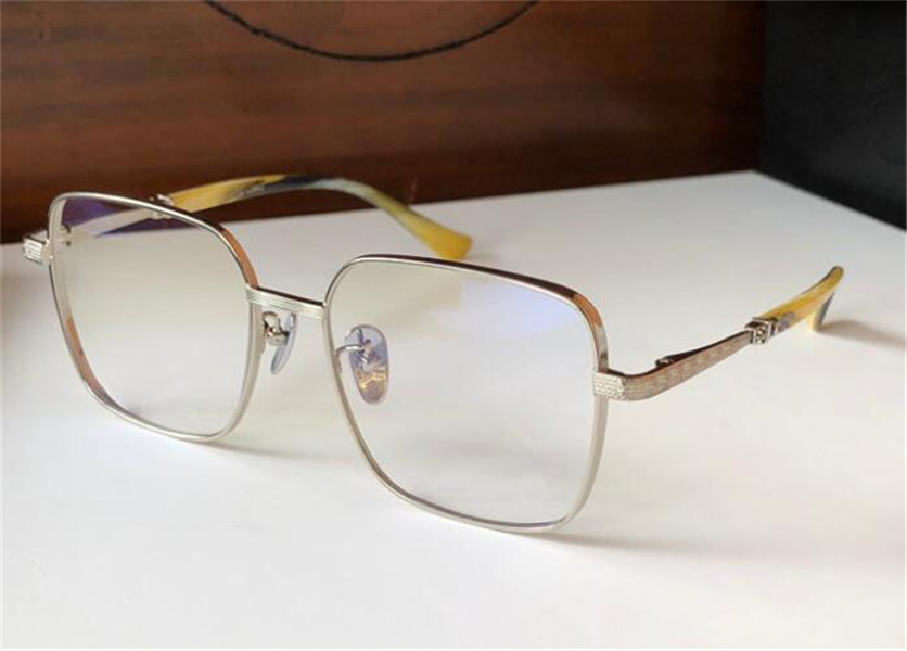 Vintage eyewear design 8024 optical glasses square titanium frame Japanese style simple and versatile top quality with box can do prescription lenses