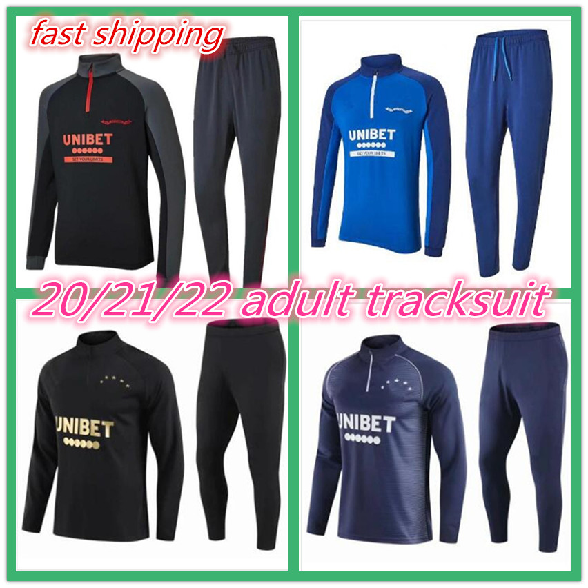 2021 2022 Glasgow Rangers men tracksuit Windass Dorrans Candeias Tavernier Pena soccer jersey 20 21 adult Football training suit, Black
2021 2022 Glasgow Rangers men tracksuit Windass Dorrans Candeias Tavernier Pena soccer jersey 20 21 adult Football training suit, Black