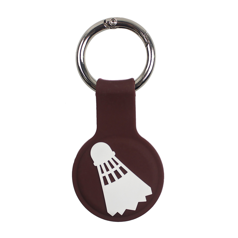 Fashion Key Chain Rings Silicone Protective Cases for Airtag Anti-lost Tracking Device Finder Tracker Locator Bags Diy Pet Dog Collar Tag Football Bas