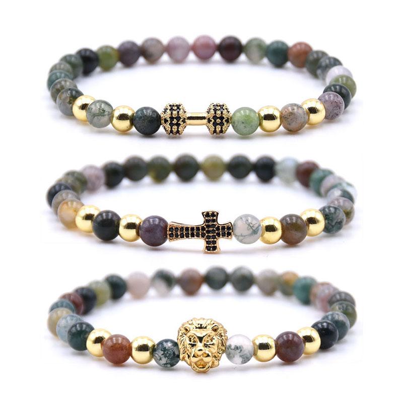 Beaded, Strands Natural Stone 6mm Bead Bracelet 2021 Color Cross Micro Inlay Zirconia Men Women Charm Jewelry Christmas Present
Beaded, Strands Natural Stone 6mm Bead Bracelet 2021 Color Cross Micro Inlay Zirconia Men Women Charm Jewelry Christmas Present