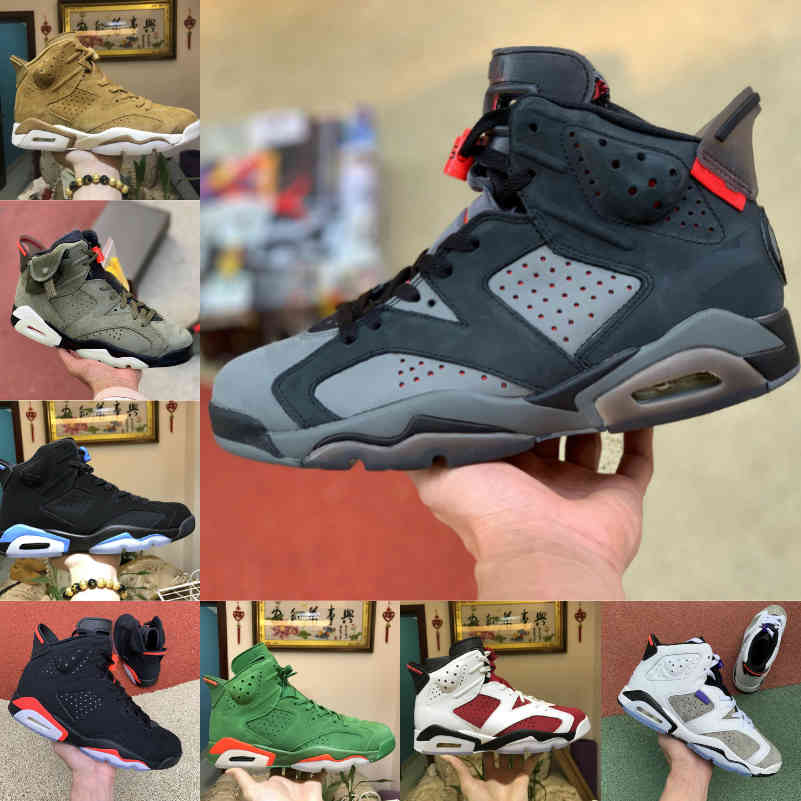 Sales 2021 New Travis Hare DMP 6 Mens Basketball Shoes Scotts Reflective 6s Tinker Black Infrared Carmine Oregon Mens Trainers Sports Sneakers F51, B1001
Sales 2021 New Travis Hare DMP 6 Mens Basketball Shoes Scotts Reflective 6s Tinker Black Infrared Carmine Oregon Mens Trainers Sports Sneakers F51, B1001