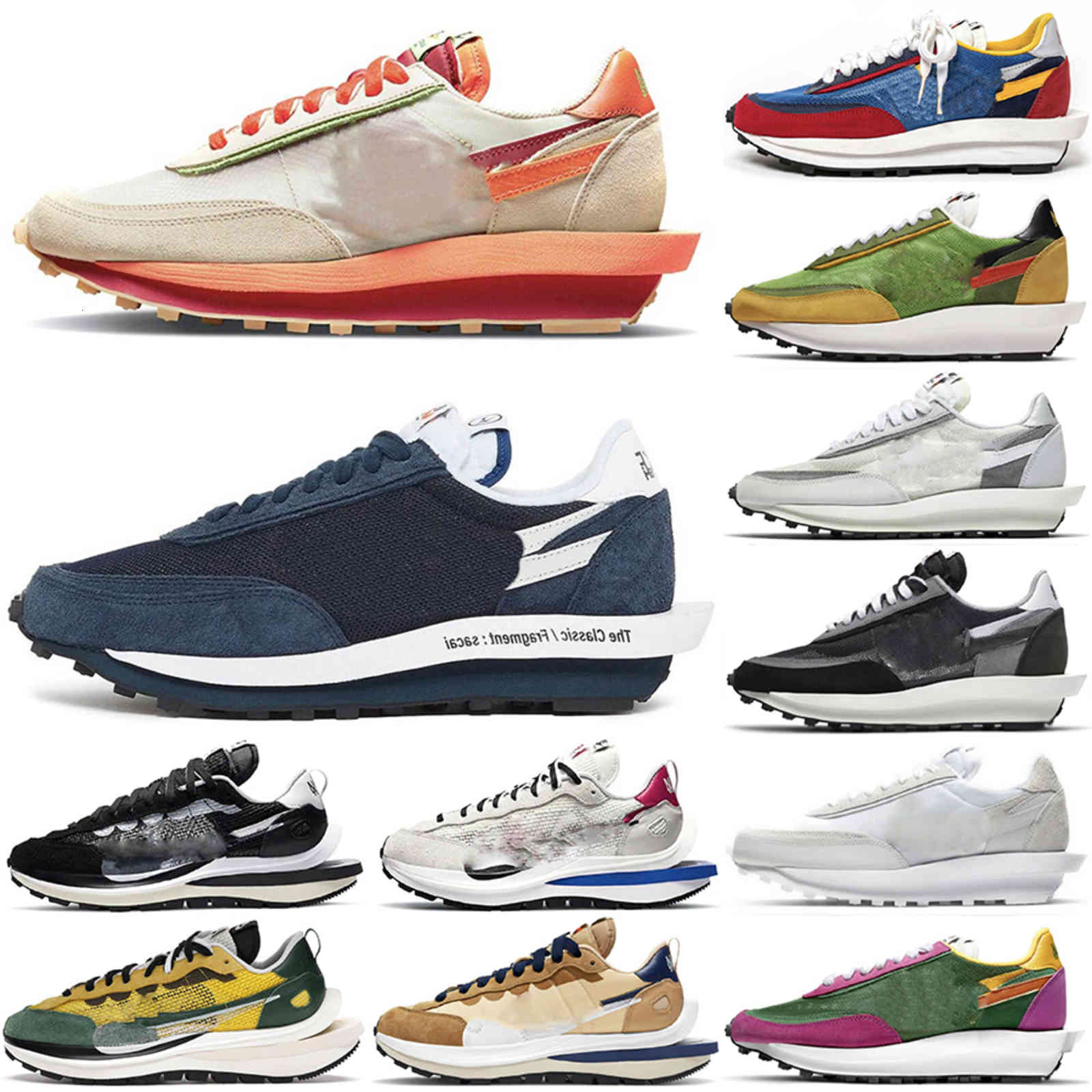 2021 Authentic Clot x Sacais LDWaffle Fragment VaporWaffle 2.0 Shoes LDV Trainers Men Women Outdoor Sports Sneakers With Original box, Black
2021 Authentic Clot x Sacais LDWaffle Fragment VaporWaffle 2.0 Shoes LDV Trainers Men Women Outdoor Sports Sneakers With Original box, Black