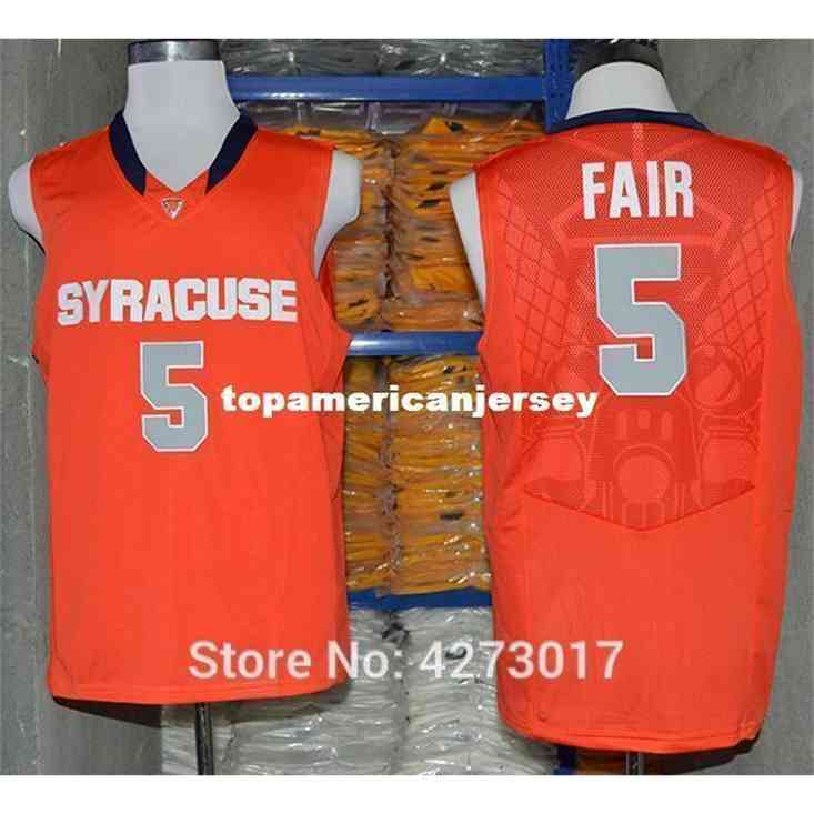 FAIR Mens 5 Syracuse Orange College Top Jersey Retro Basketball Jersey New Material Top quality Stitched je Ncaa
FAIR Mens 5 Syracuse Orange College Top Jersey Retro Basketball Jersey New Material Top quality Stitched je Ncaa