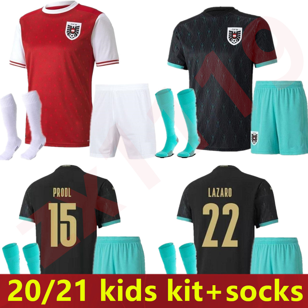 2021 Austria kids kit soccer jersey youth boys child 20 21 DAVID ALABA home Away Arnautovic Sabitzer Grillitsch camisetas Football Shirt
2021 Austria kids kit soccer jersey youth boys child 20 21 DAVID ALABA home Away Arnautovic Sabitzer Grillitsch camisetas Football Shirt