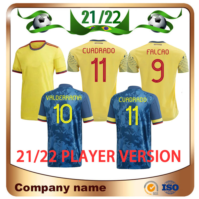 21/22 Player version Soccer Jersey 2021 Home Falcao James National Football Team Shirt CUADRADO VALDERRAMA Away Maillots de foot uniform, Black;yellow
21/22 Player version Soccer Jersey 2021 Home Falcao James National Football Team Shirt CUADRADO VALDERRAMA Away Maillots de foot uniform, Black;yellow
