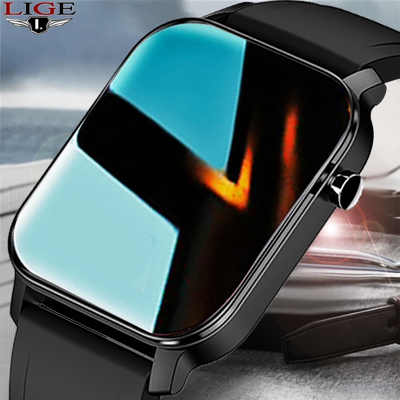 LIGE 2021 Men Smart Watch IP68 Waterproof Full Touch Screen Sport SmartWatch Women Heart Rate Fitness Tracker Women Smart Watchg, Black
LIGE 2021 Men Smart Watch IP68 Waterproof Full Touch Screen Sport SmartWatch Women Heart Rate Fitness Tracker Women Smart Watchg, Black