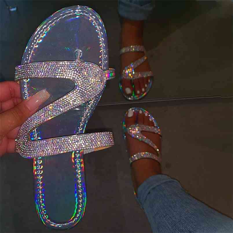 Women Crystal Bling Slippers Woman Slip On Flat Shoes Female Outside Flip Flops Casual Slides Fashion Summer Beach 210628, Golden
Women Crystal Bling Slippers Woman Slip On Flat Shoes Female Outside Flip Flops Casual Slides Fashion Summer Beach 210628, Golden