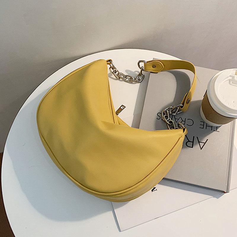 Evening Bags Solid Fashion Chain Color Small Armpit For Women 2021 Wild Soft PU Leather Shoulder Crossbody Bag Simple Female Handbags
Evening Bags Solid Fashion Chain Color Small Armpit For Women 2021 Wild Soft PU Leather Shoulder Crossbody Bag Simple Female Handbags