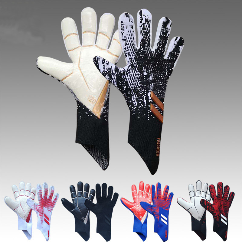 2021 Men Kids Size Latex Professional Soccer Goalkeeper Gloves no Finger Protection Football Match Gloves, Black
2021 Men Kids Size Latex Professional Soccer Goalkeeper Gloves no Finger Protection Football Match Gloves, Black