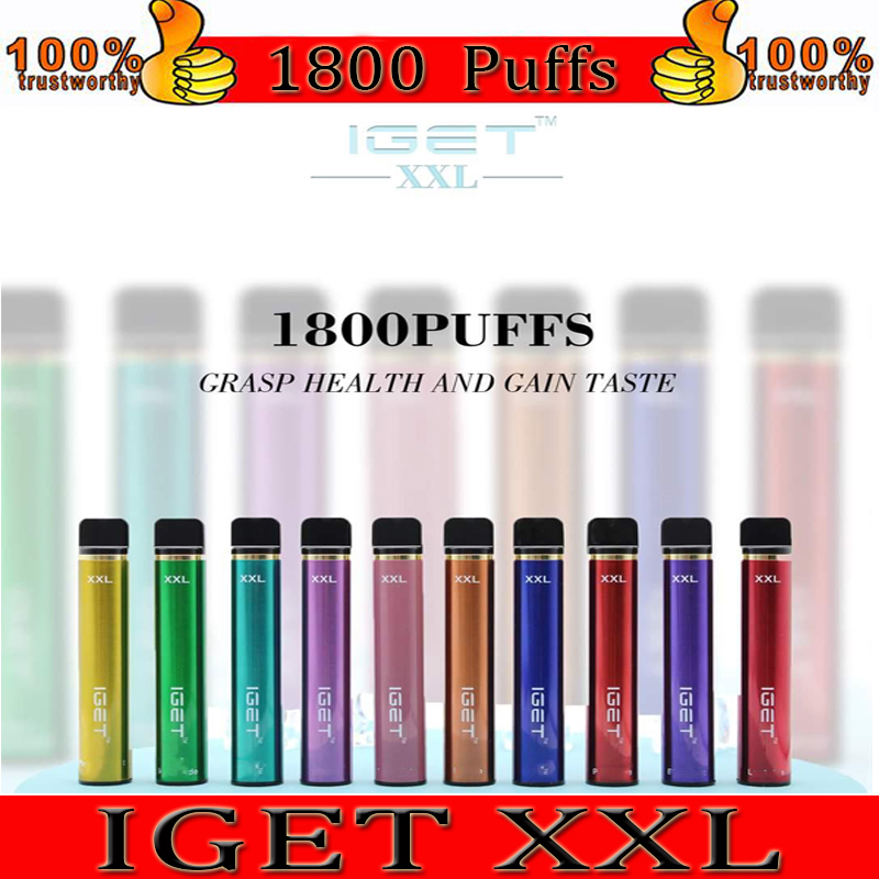 Iget XXL Disposable Pod Device Kit 1800 Puff 950mAh 7ml Vape Stick For BANG SHION Lite Plus Max Australia Wholesale Fast Send
Iget XXL Disposable Pod Device Kit 1800 Puff 950mAh 7ml Vape Stick For BANG SHION Lite Plus Max Australia Wholesale Fast Send