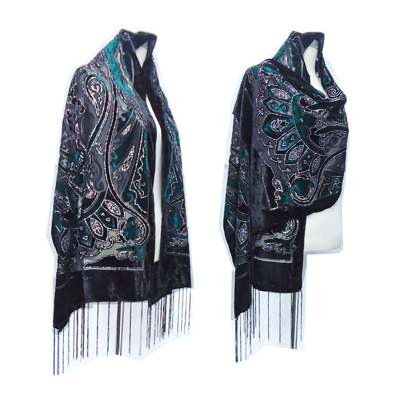 170*50 cm Glitter Crown Velvet Scarf Women Burnout Silk Wraps Winter Autumn Poncho Hijab For Lady Shinning Wedding Banquet Pashmina
170*50 cm Glitter Crown Velvet Scarf Women Burnout Silk Wraps Winter Autumn Poncho Hijab For Lady Shinning Wedding Banquet Pashmina