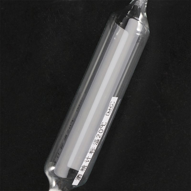 5 Pcs Hydrometer Tester Vintage Tool Alcohol Meter Wine Concentration Meter 0-50 Hydrometer Alcohol Tools 83XA
