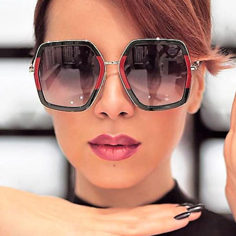 Sunglasses 2021 Oversized Square Women Designer Vintage Red Green Mirror Sun Glasses Superstar Eyewear UV4001
Sunglasses 2021 Oversized Square Women Designer Vintage Red Green Mirror Sun Glasses Superstar Eyewear UV4001