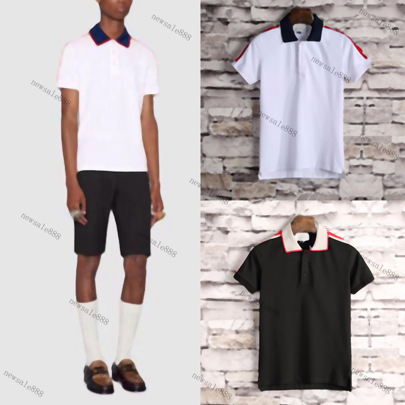 2021 Luxury Europe patchwork men polo Tshirt Fashion Mens Designer T Shirt Casual Print Embroidery High Men's Shirts Clothes Cotton Tee M-3XL, White
2021 Luxury Europe patchwork men polo Tshirt Fashion Mens Designer T Shirt Casual Print Embroidery High Men's Shirts Clothes Cotton Tee M-3XL, White
