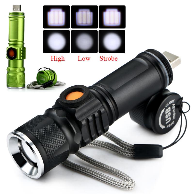 Sell 2Color Durable 3 Adjustable Brightness Modes Q5 2000LM USB Rechargeable Portable Ultra Bright LED Torch Flashlights Torches
Sell 2Color Durable 3 Adjustable Brightness Modes Q5 2000LM USB Rechargeable Portable Ultra Bright LED Torch Flashlights Torches