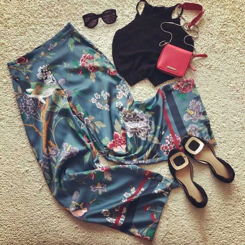 Stylish Family Matching Clothes Mom Kids Girl Boho Beach Summer Pants Flower Wide leg Print Casual Mother and Daughter Trousers 210601, Blue
Stylish Family Matching Clothes Mom Kids Girl Boho Beach Summer Pants Flower Wide leg Print Casual Mother and Daughter Trousers 210601, Blue