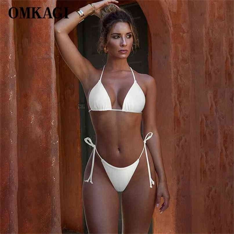 OMKAGI Swimwear Women Sexy Solid Micro Bikinis Set Push Up Swimming Bathing Suit Swimsuit High Cut Bandage Bikini Brazilian 210702, B4314pu
OMKAGI Swimwear Women Sexy Solid Micro Bikinis Set Push Up Swimming Bathing Suit Swimsuit High Cut Bandage Bikini Brazilian 210702, B4314pu