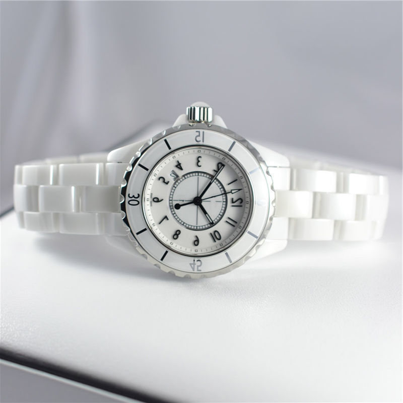fashion brand Ceramic watch H0968 32/38mm water resistant Luxury women's Gift quartz watches High-end wristwatches relogio, Slivery;brown
fashion brand Ceramic watch H0968 32/38mm water resistant Luxury women's Gift quartz watches High-end wristwatches relogio, Slivery;brown