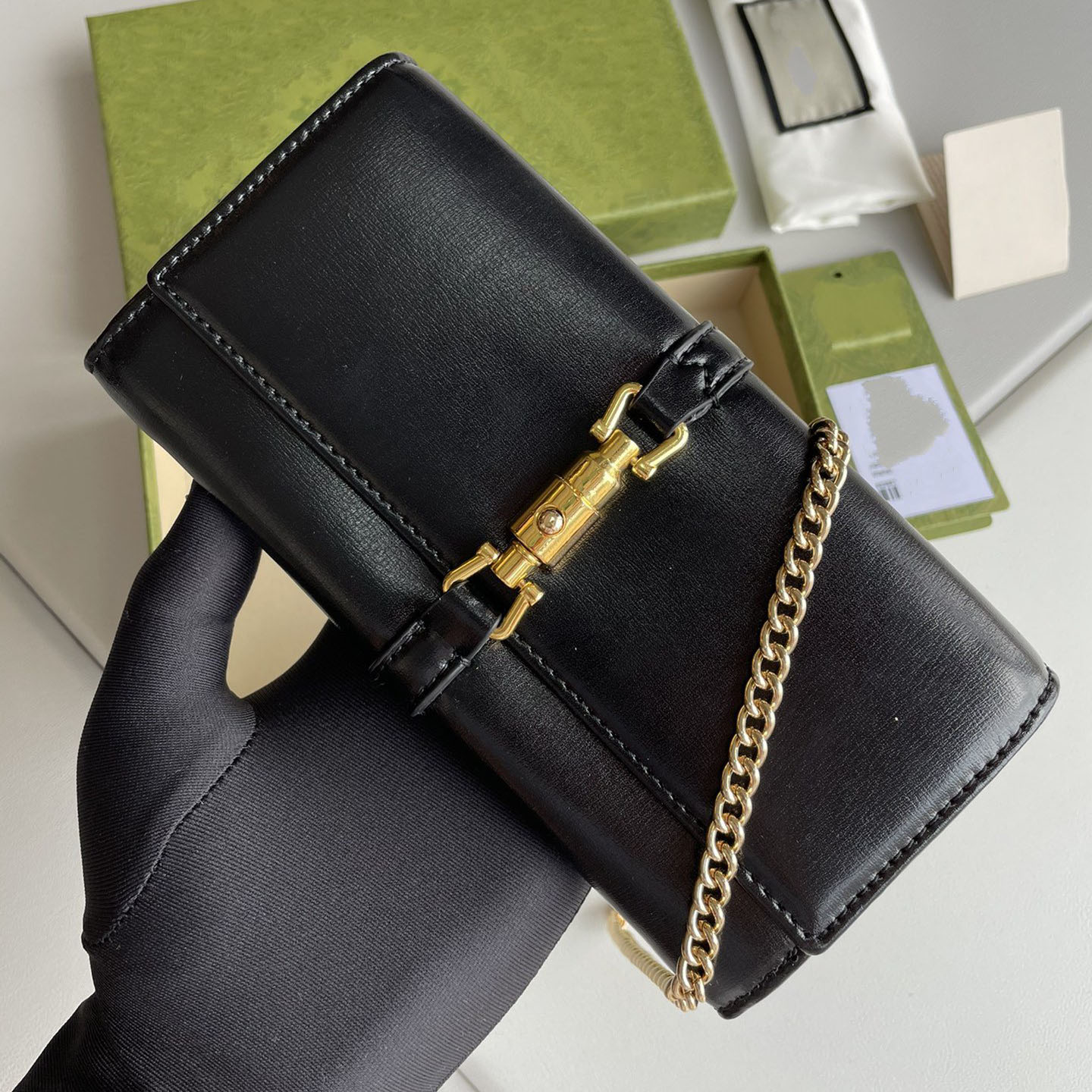 Shoulder Bag Handbag Pochette Designers Purses Fashion Chain Bags Jackie 1961, Black
Shoulder Bag Handbag Pochette Designers Purses Fashion Chain Bags Jackie 1961, Black