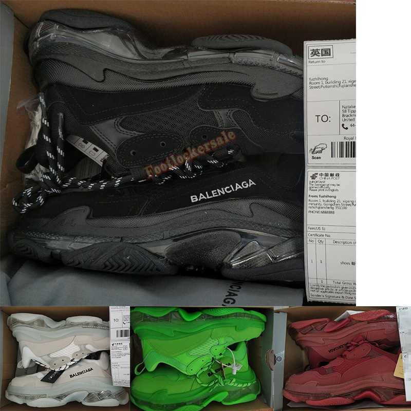 Balenciagas Luxury Designer Casual Shoes Triple S Womens Sneakers High Top Trainers Fashion Paris Clear Sole Dress Wedding Black Red Platform Bottom Mens Dad Shoe, 16
Balenciagas Luxury Designer Casual Shoes Triple S Womens Sneakers High Top Trainers Fashion Paris Clear Sole Dress Wedding Black Red Platform Bottom Mens Dad Shoe, 16