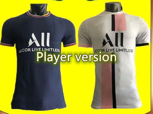 21/22 Player version MESSI MBAPPE Soccer Jersey 2021 SERGIO RAMOS NEYMAR JR shirt VERRATTI CAVANI DI MARIA KEAN MARQUINHOS Football uniforms, Black;yellow
21/22 Player version MESSI MBAPPE Soccer Jersey 2021 SERGIO RAMOS NEYMAR JR shirt VERRATTI CAVANI DI MARIA KEAN MARQUINHOS Football uniforms, Black;yellow