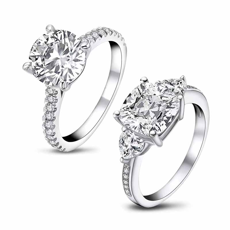 Sterling Silver Ring SONA 3 Carat Cubic Zirconia S925 Couple Rings Engagement Anniversary Wedding Rings Size 4-10, Slivery;golden
Sterling Silver Ring SONA 3 Carat Cubic Zirconia S925 Couple Rings Engagement Anniversary Wedding Rings Size 4-10, Slivery;golden