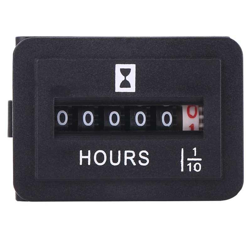 Timers DC 6-80V Mechanical Hour Meter Gauge For Diesel Gasoline Engine Generator Motor Boat
Timers DC 6-80V Mechanical Hour Meter Gauge For Diesel Gasoline Engine Generator Motor Boat