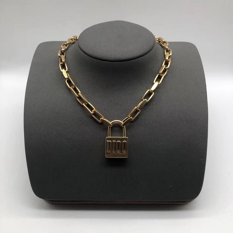 D family / Dijia 2021 thick chain lock necklace bracelet high version brass material 3IAM
D family / Dijia 2021 thick chain lock necklace bracelet high version brass material 3IAM