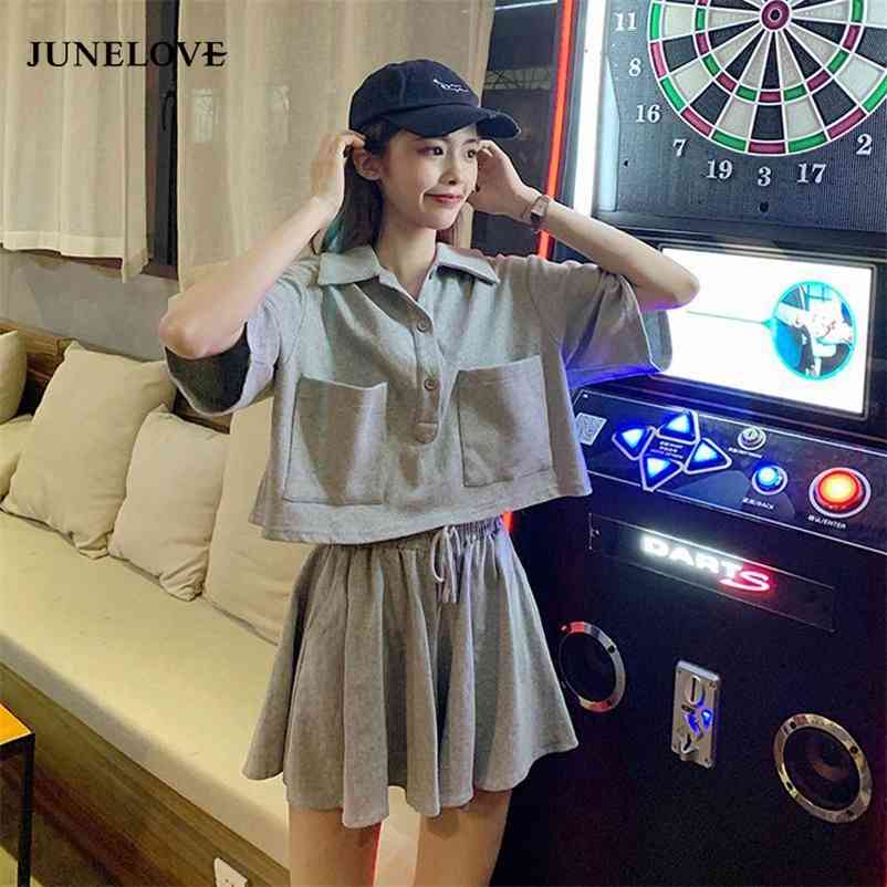 Summer 2 Piece Set Women Elegant Skirts Casual Outfits Jogger Two Sports Suit Tracksuit Korean Style 210519, Gray top
Summer 2 Piece Set Women Elegant Skirts Casual Outfits Jogger Two Sports Suit Tracksuit Korean Style 210519, Gray top