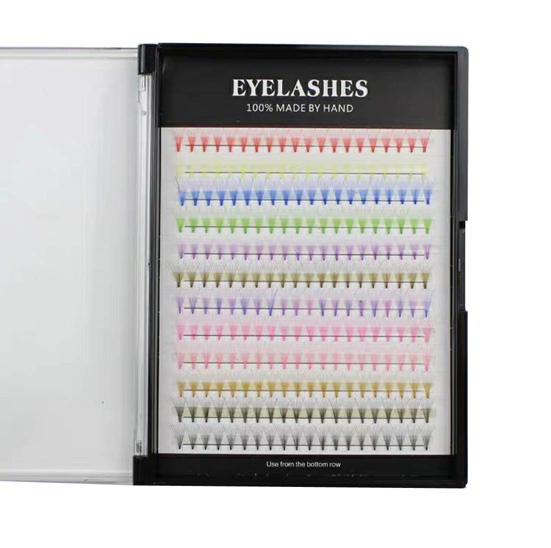 240PCS -Mix 12 Colors 10D Premade Fans Nature Long Volume Eye Lashes Extensions Soft and Light Weight Colorful Individual False Eyelashes Cluster 8mm/10mm/12mm/14mm
240PCS -Mix 12 Colors 10D Premade Fans Nature Long Volume Eye Lashes Extensions Soft and Light Weight Colorful Individual False Eyelashes Cluster 8mm/10mm/12mm/14mm