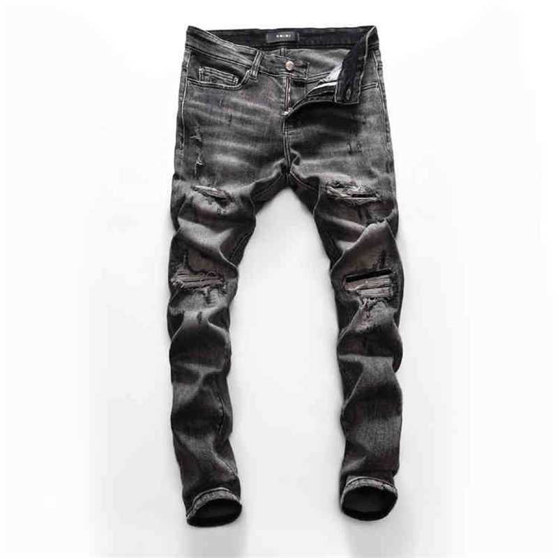 Jeans Trend Amir Korean Grey Hole High Street Fashion Brand a Star Jean Miri Men's Pants 8266 Designer PS1N, Blue
Jeans Trend Amir Korean Grey Hole High Street Fashion Brand a Star Jean Miri Men's Pants 8266 Designer PS1N, Blue
