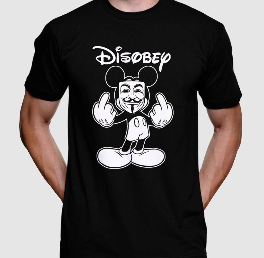 R1 Cartoon Mouse Disobey Guy Fawkes Mask Anonymous Funny Black T-Shirt S-6XL, White;black
R1 Cartoon Mouse Disobey Guy Fawkes Mask Anonymous Funny Black T-Shirt S-6XL, White;black