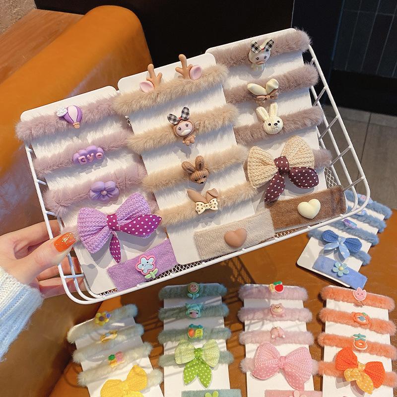 Hair Clips & Barrettes 5/10Pcs/Set Cute Cartoon Bow Princess Headdress Set Children Elastic Tie Girls Accessories Baby, Golden;silver
Hair Clips & Barrettes 5/10Pcs/Set Cute Cartoon Bow Princess Headdress Set Children Elastic Tie Girls Accessories Baby, Golden;silver