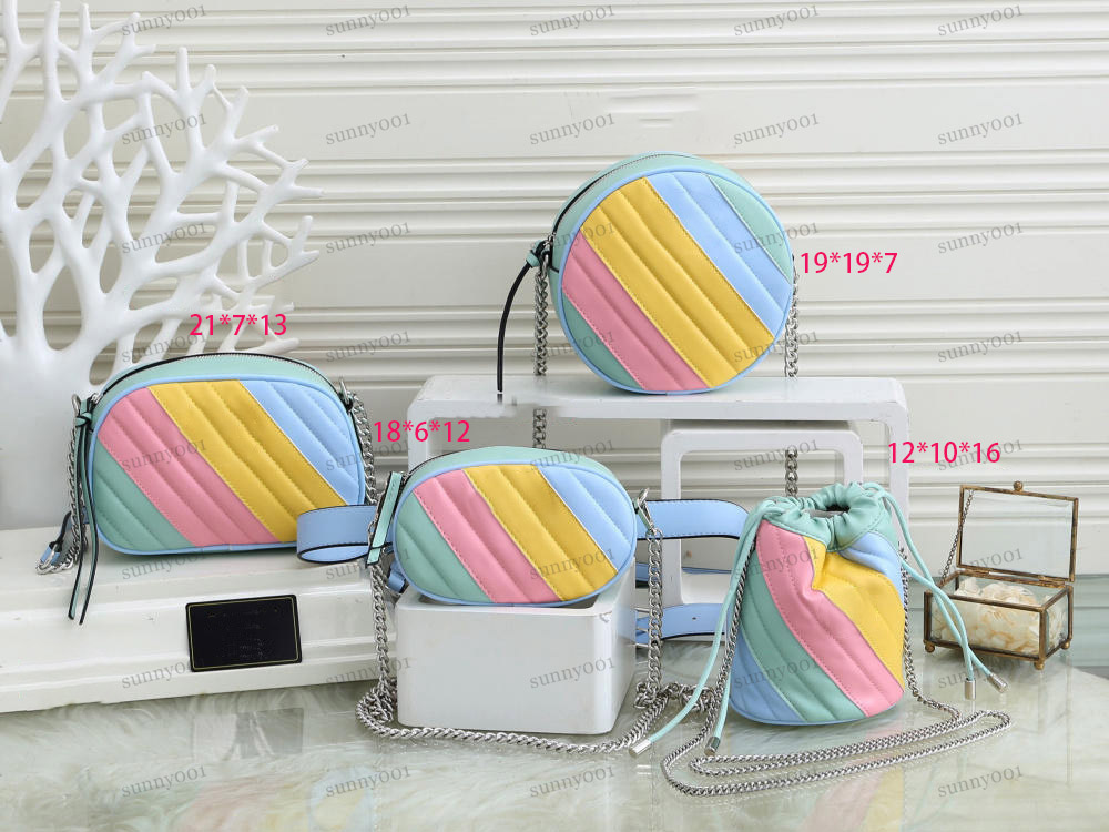 More colors High Quality bag Marmont Women Handbags Silver Chain Shoulder Bags Crossbody Soho Disco Messenger Purse, M size
More colors High Quality bag Marmont Women Handbags Silver Chain Shoulder Bags Crossbody Soho Disco Messenger Purse, M size