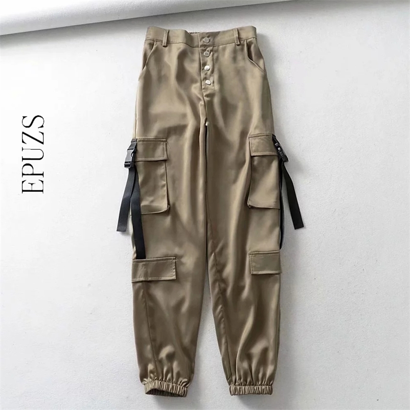 winter Vintage black Cargo Pants women loose camo satin pants baggy joggers trousers streetwear punk capris Korean Fashion 210521
winter Vintage black Cargo Pants women loose camo satin pants baggy joggers trousers streetwear punk capris Korean Fashion 210521