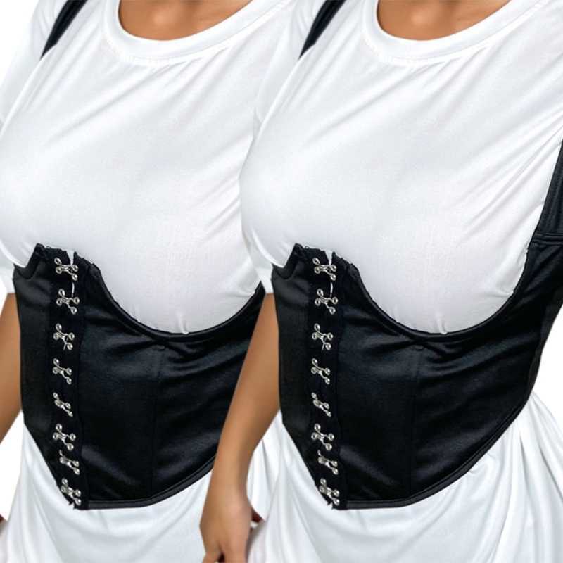 Q1FA Female Shapewear Solid Color Boob Tube Top Waist Cinchers Body Shaper for Women Waist Corset Girdle Boned Shape Vertical P0817, Black
Q1FA Female Shapewear Solid Color Boob Tube Top Waist Cinchers Body Shaper for Women Waist Corset Girdle Boned Shape Vertical P0817, Black