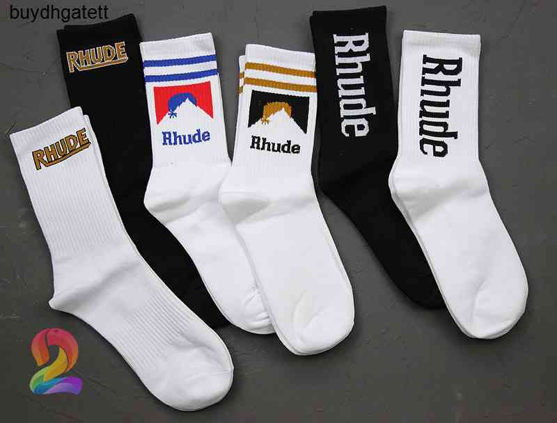 Rhude Socks High Quality Cotton European American Street Trend Men Women Simple Letter Couple In-tube80kv, Wenchihan-red blue
Rhude Socks High Quality Cotton European American Street Trend Men Women Simple Letter Couple In-tube80kv, Wenchihan-red blue