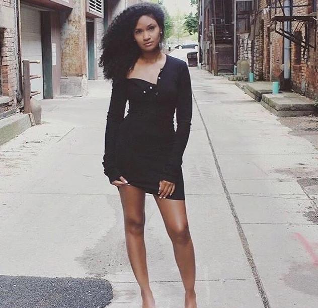 Autumn Sexy One Shoulder Dress Irregular Button Collar Long Sleeve Bodycon Party Dresses Streetwear Vestidos De Fiesta Ey* Casual