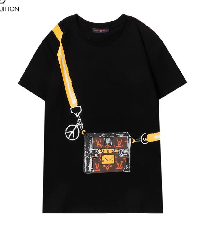 T Shirt for Men's Polos Fashion Tide Shirts Letter Print Casual Women Crew Neck Sale Size S-2XL LV LOUIS 6g VITTON, White;black
T Shirt for Men's Polos Fashion Tide Shirts Letter Print Casual Women Crew Neck Sale Size S-2XL LV LOUIS 6g VITTON, White;black