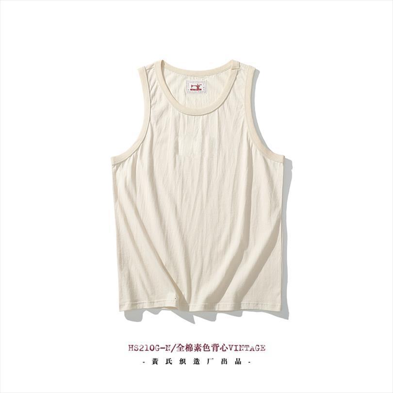 akkad kuti spring summer men heavyweight cotton pure color mens vest sleeveless tee japanese retro casual tank, White;black
akkad kuti spring summer men heavyweight cotton pure color mens vest sleeveless tee japanese retro casual tank, White;black