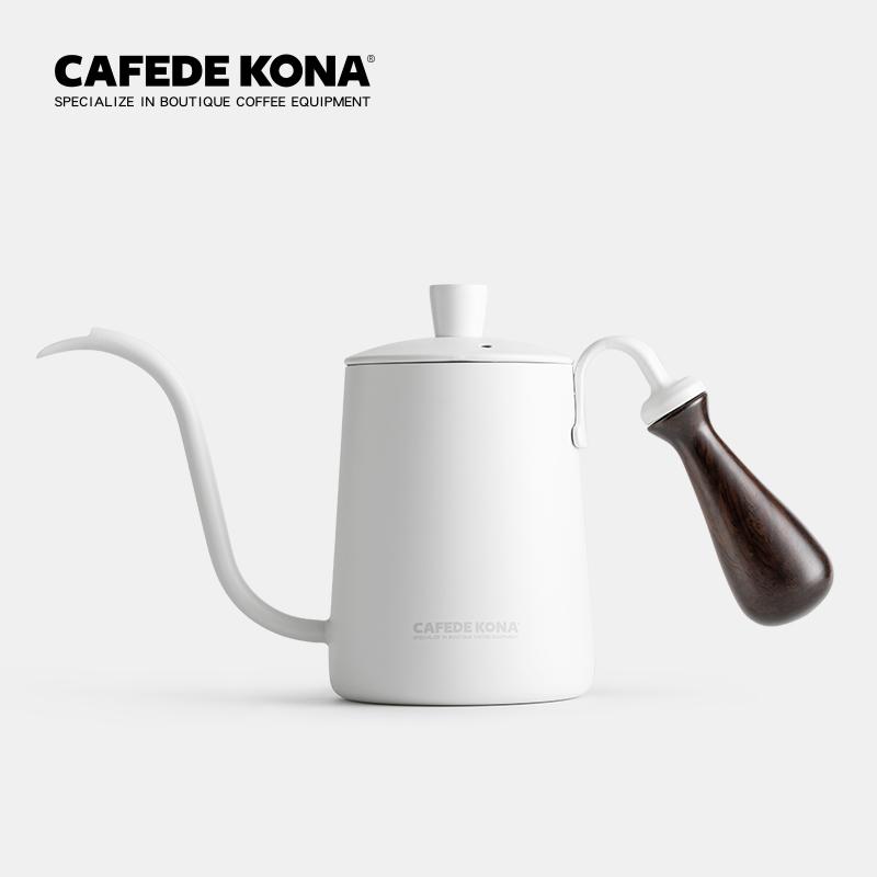 Coffee Pots CAFEDEKONA Pour-over Kettle For And Tea 20 Oz/600ml Rosewood Handle Stainless Steel Pot Gooseneck LongSpout
Coffee Pots CAFEDEKONA Pour-over Kettle For And Tea 20 Oz/600ml Rosewood Handle Stainless Steel Pot Gooseneck LongSpout