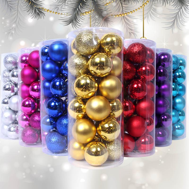 Christmas Decorations 24pcs Tree Decor Ball Bauble Xmas Party Hanging Ornament For Home Gift 4cm
Christmas Decorations 24pcs Tree Decor Ball Bauble Xmas Party Hanging Ornament For Home Gift 4cm