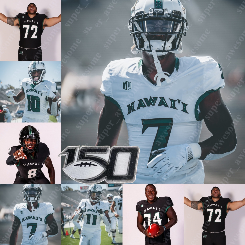 NCAA Hawaii Football Jersey Gene Pryor DJuan Matthews Penei Pavihi Cameron Lockridge O'tay Baker Cortez Davis Isaiah Tufaga Pita Tonga Alema Kapoi Quentin Frazier, Black
NCAA Hawaii Football Jersey Gene Pryor DJuan Matthews Penei Pavihi Cameron Lockridge O'tay Baker Cortez Davis Isaiah Tufaga Pita Tonga Alema Kapoi Quentin Frazier, Black