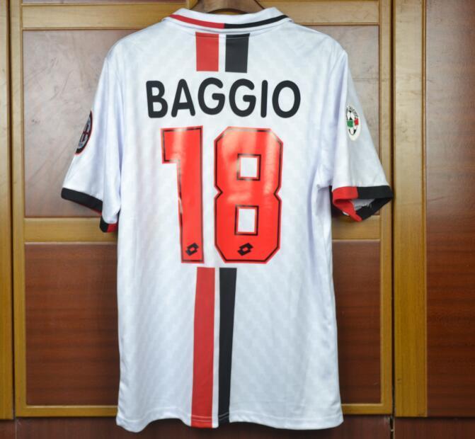 Retro soccer Jersey 95 96 97 baggio Milan Kaka Shirts Shevchenko Nesta Maldini Pirlo Inzaghi Van Basten 1995 1996 1997 football Jersey shirt, 02 03 away black
Retro soccer Jersey 95 96 97 baggio Milan Kaka Shirts Shevchenko Nesta Maldini Pirlo Inzaghi Van Basten 1995 1996 1997 football Jersey shirt, 02 03 away black