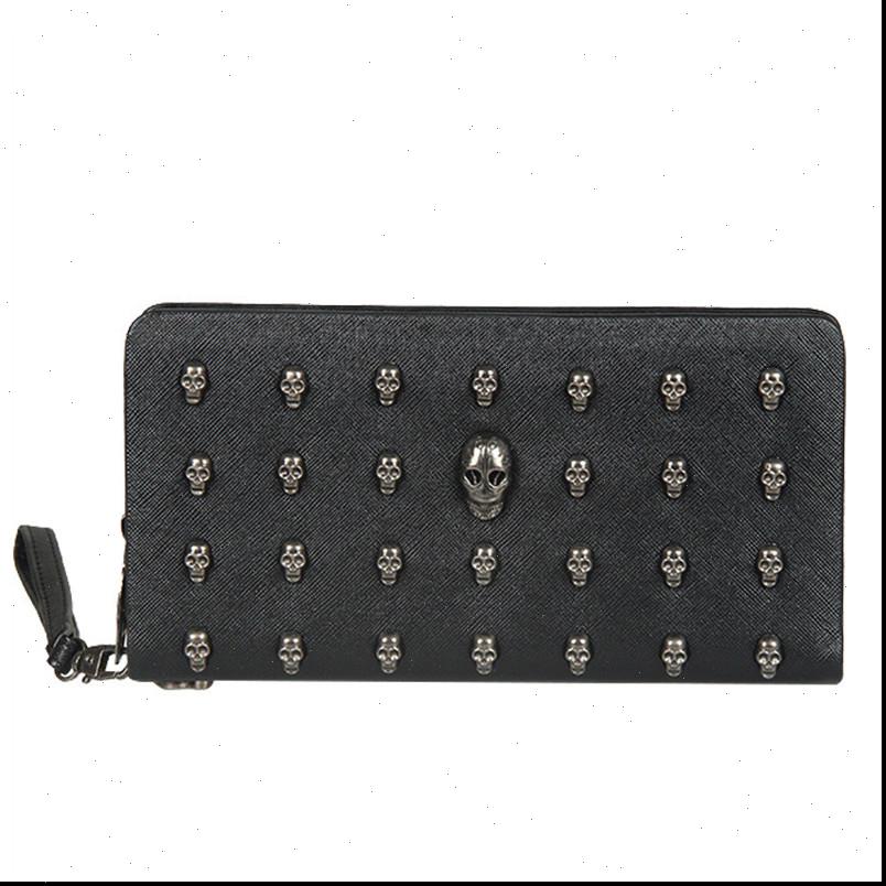 men leather bag skull wallet personality clutch bags rivets pu purse quality zipper card holder punk wallets, Red;black
men leather bag skull wallet personality clutch bags rivets pu purse quality zipper card holder punk wallets, Red;black