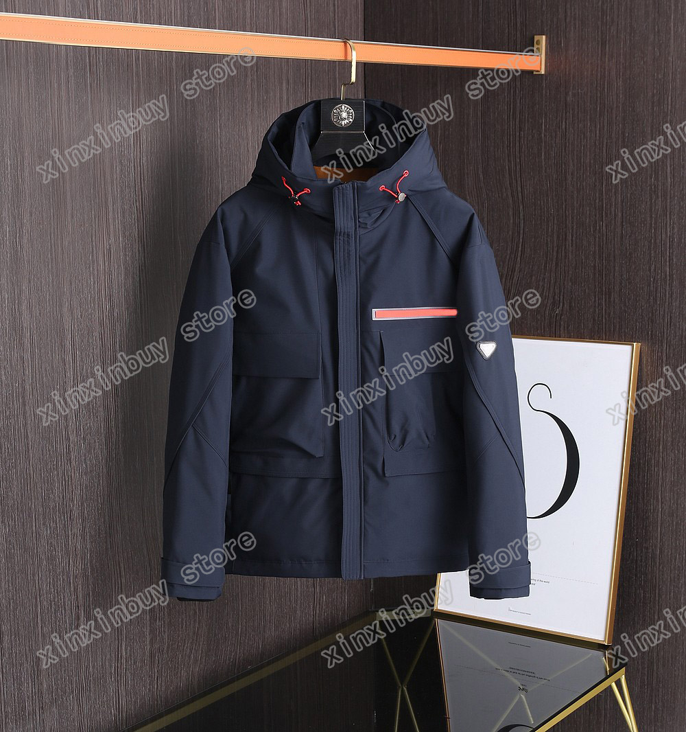 21ss men designers Jackets Down Parkas Hooded Metal triangle label clothes Stand Collar mens Coats Outerwear Clothing Black navy blue xinxin
21ss men designers Jackets Down Parkas Hooded Metal triangle label clothes Stand Collar mens Coats Outerwear Clothing Black navy blue xinxin